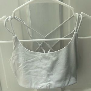 White Girls Ivivva Lululemon Sports Bra